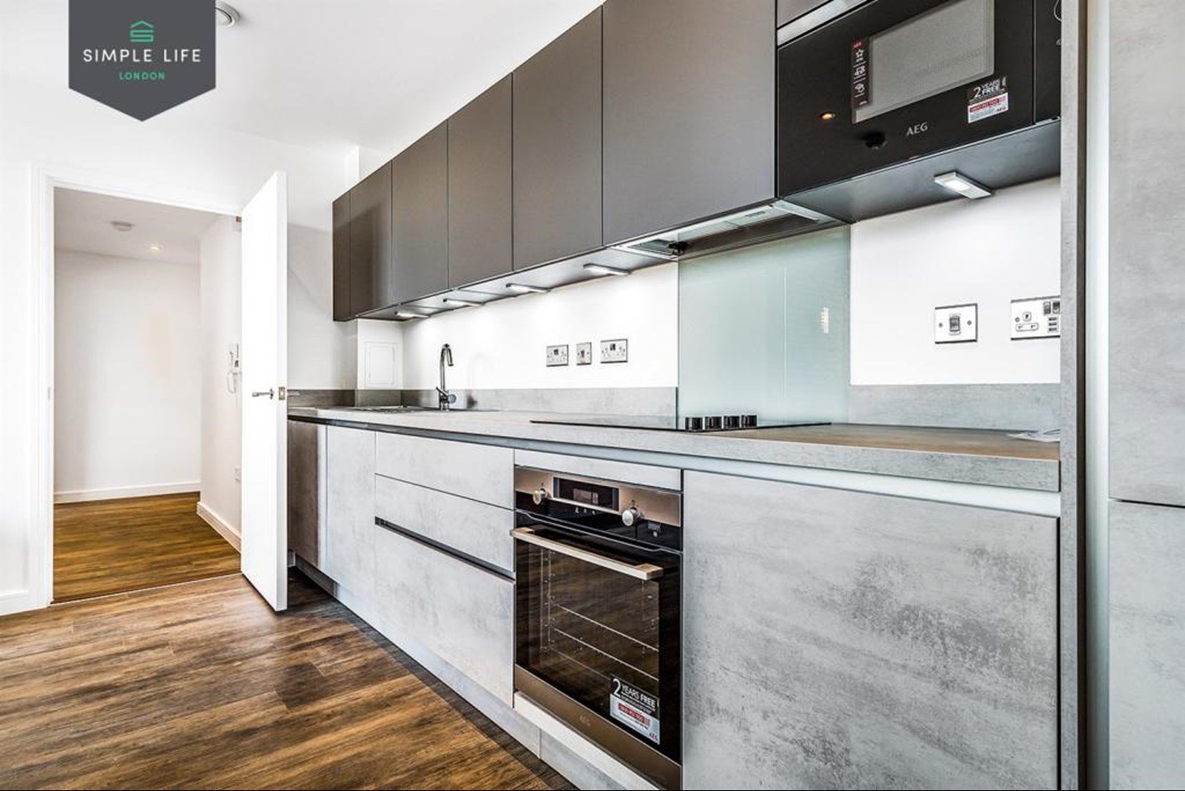 Apartments to Rent by Simple Life London in Beam Park, Havering, RM13, The Allegro kitchen