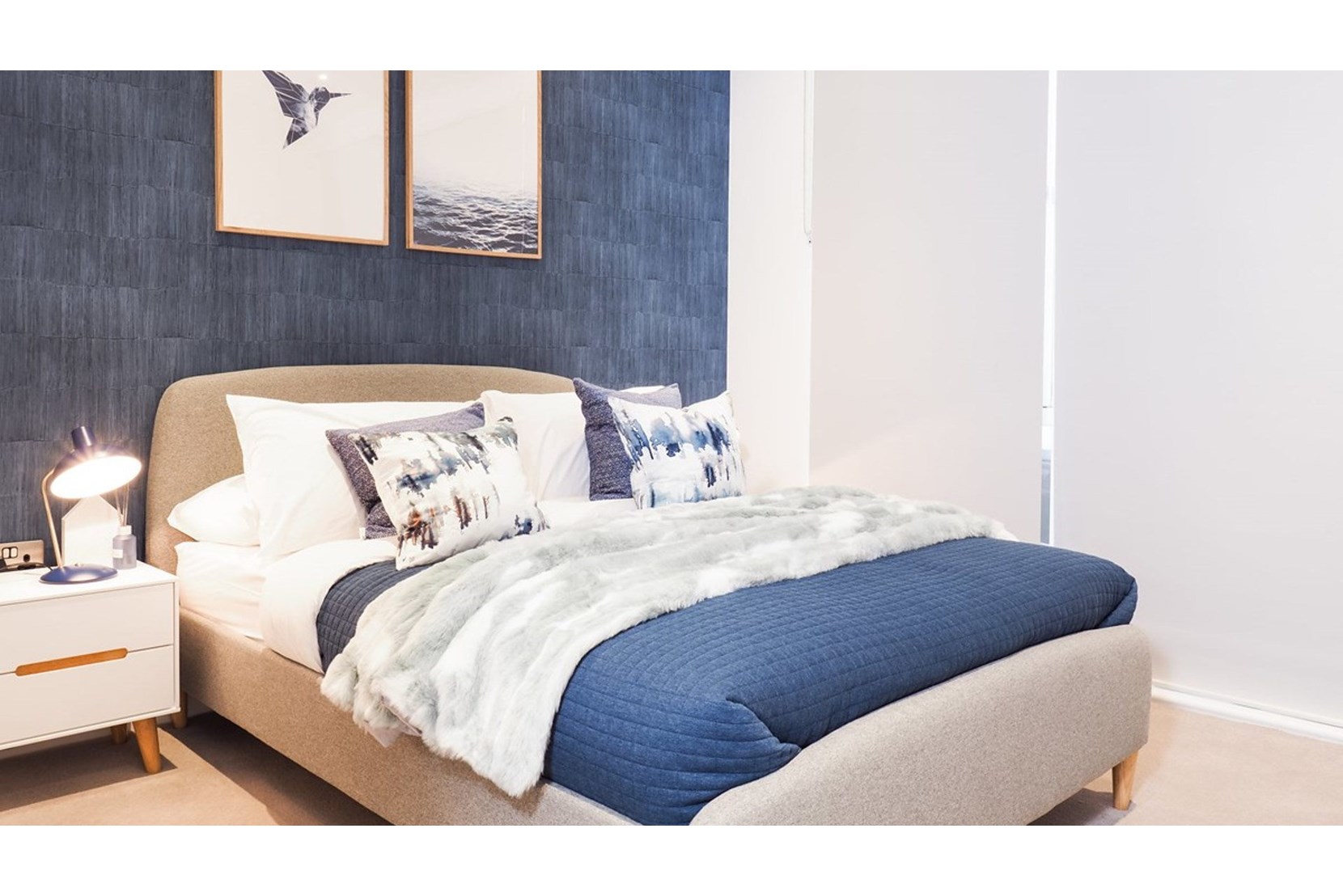 Apartments to Rent by Folio at Porter's Edge, Southwark, SE16, bedroom