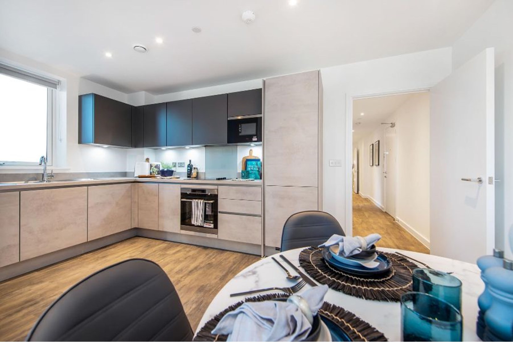 Apartments to Rent by Simple Life London in Beam Park, Havering, RM13, kitchen dining area