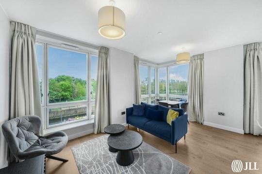 Houses and Apartments to Rent by JLL at Sugar House Island, Newham, E15, living area