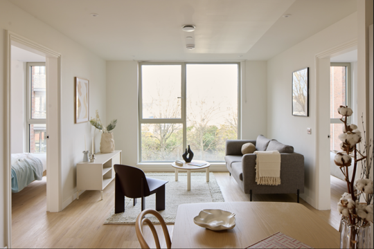 Apartments to Rent by Platform_ at Platform_Edinburgh, Edinburgh, EH6, living area