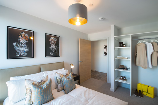 Apartments to Rent by JLL at Duet, Salford, M50, bedroom