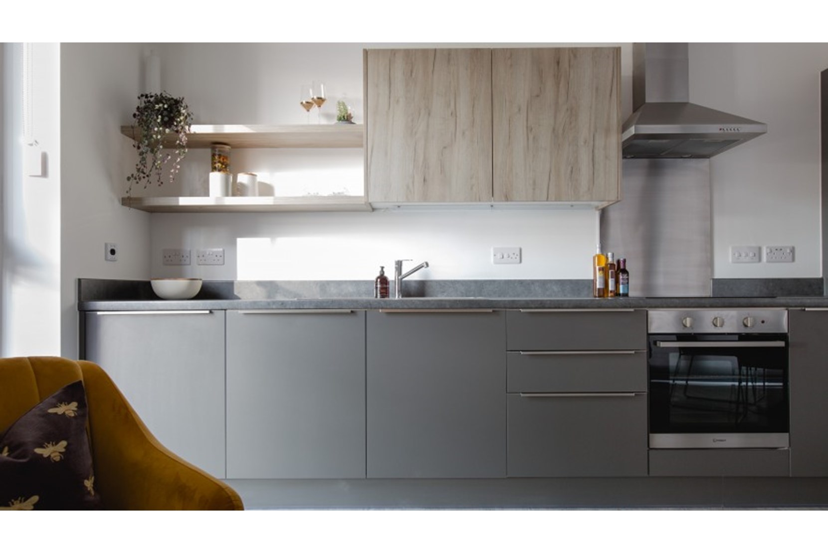 Apartments to Rent by Allsop at Vox, Manchester, M15, kitchen
