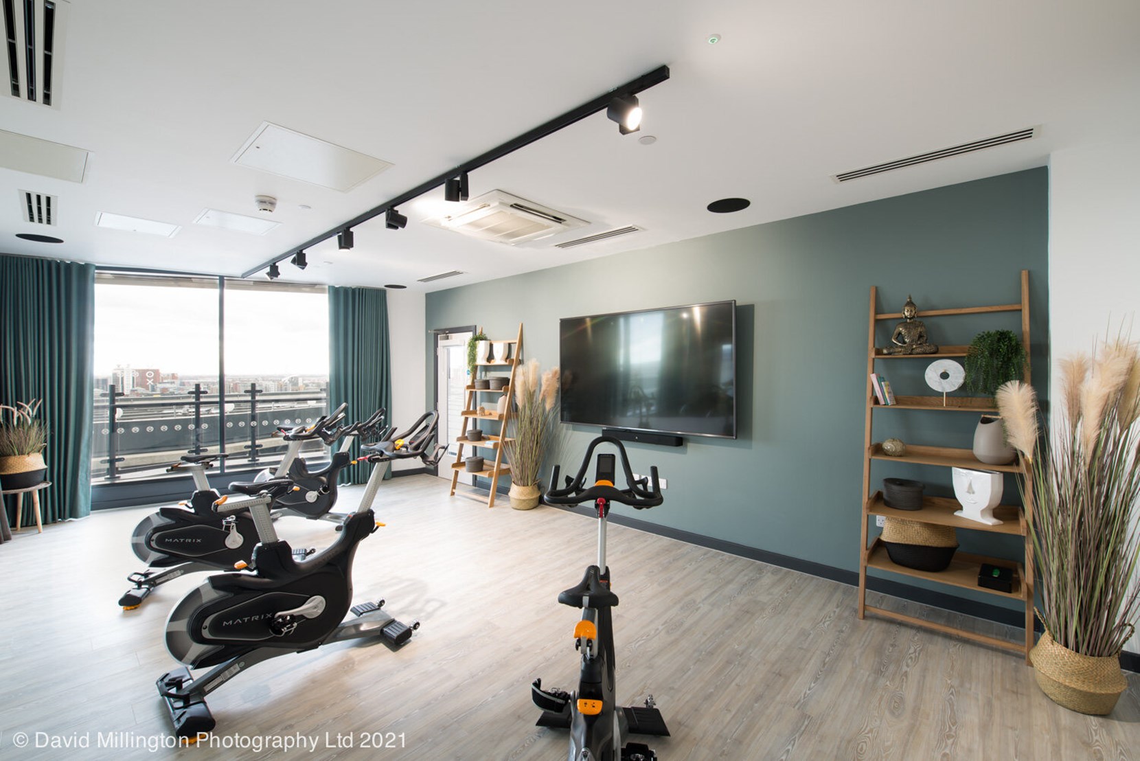 Apartments to Rent by Allsop at Vox, Manchester, M15, gym spinning room