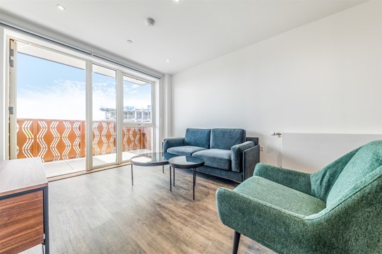 Apartments to Rent by Simple Life London in Fresh Wharf, Barking, IG11, The Coot living area