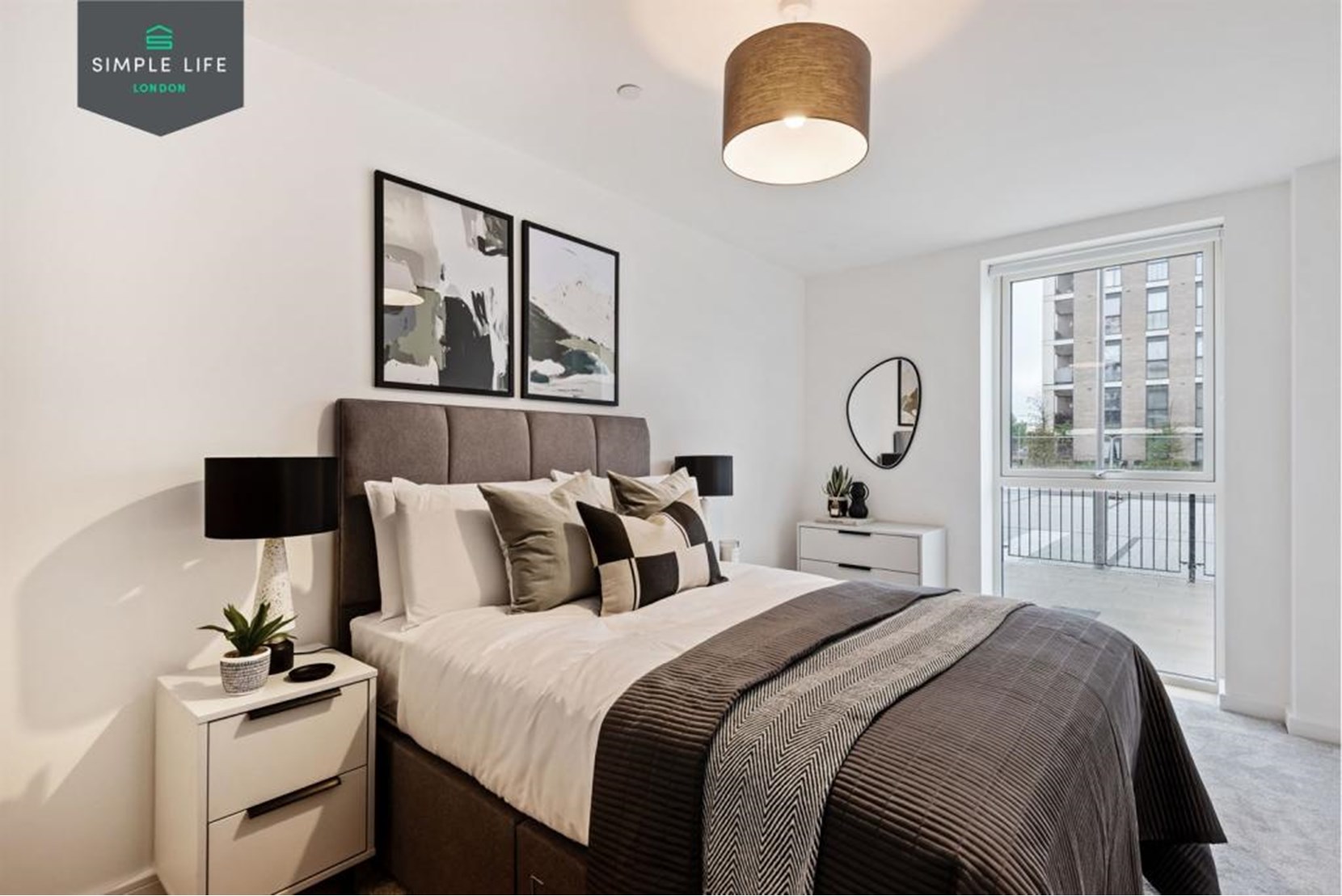Apartments to Rent by Simple Life London in Beam Park, Havering, RM13, The Allegro bedroom