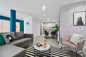 Apartments to Rent by Folio at Fresh Wharf, Barking, IG11, living kitchen dining area