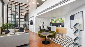 Apartments to Rent by Folio at Porter's Edge, Southwark, SE16, communal lounge area