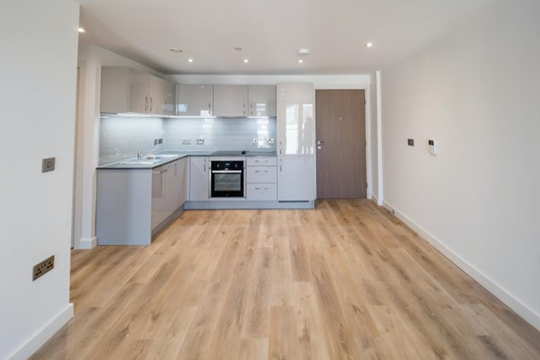 Apartments to Rent by Northern Group at The Quarters, Manchester, M1, living kitchen dining area