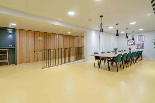 Apartments to Rent by Allsop at Alameda, Wembley, Greater London, HA9, co-working area