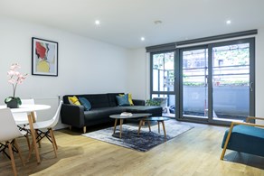 Apartments to Rent by Fizzy Living at Fizzy Popular, Tower Hamlets, E14, living area