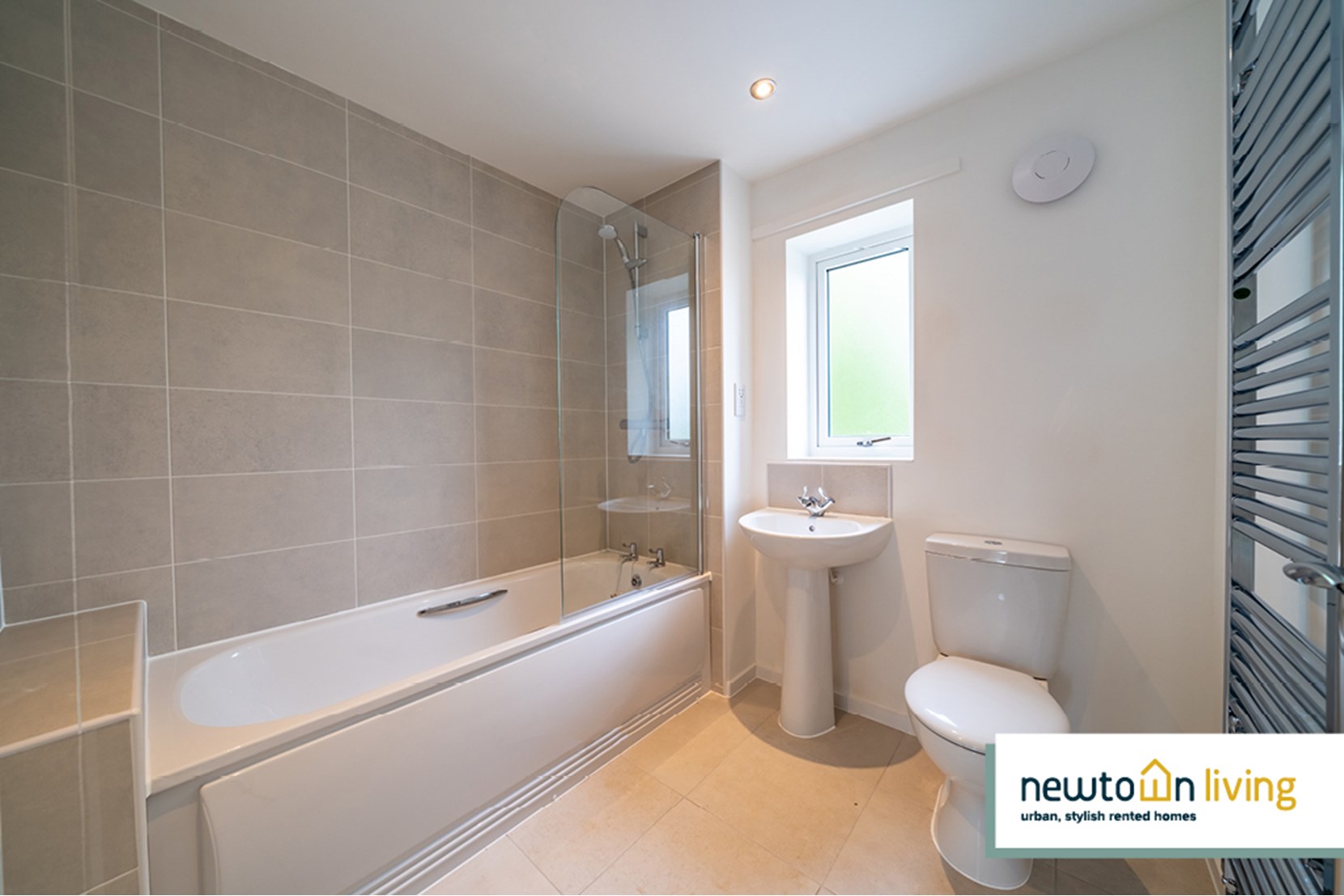 Houses to Rent by Newton Living at Lock 44, Leicester, LE4, bathroom