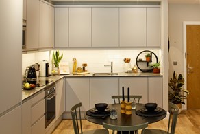 Apartments to Rent by Allsop at The Lark, London, SW11, kitchen dining area