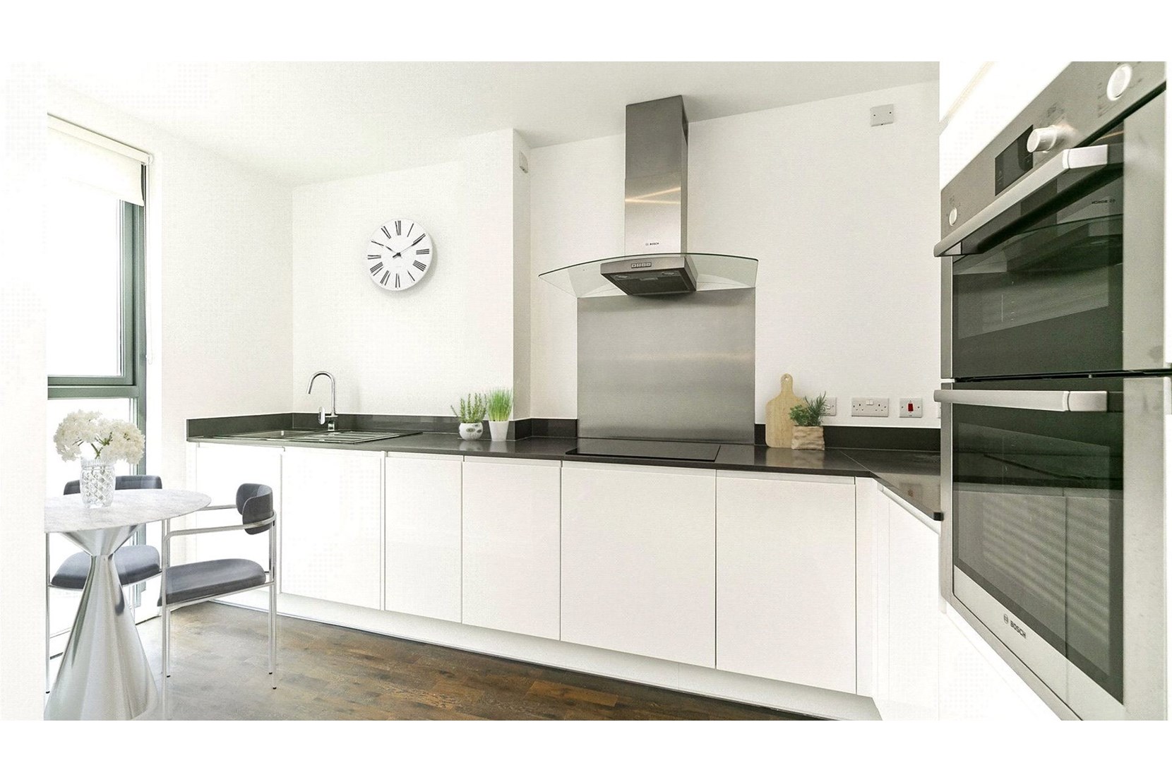 Apartments to Rent by JLL at The Horizon, Lewisham, SE10, kitchen dining area