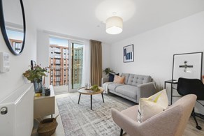 Apartment Get Living Manchester Salford New Makers Yard Kitchen Living Area 2