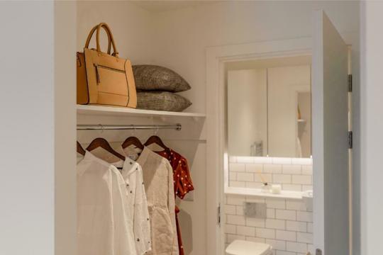 Apartments to Rent by Platform_ at Platform_Sheffield, Sheffield, S1, dressing room and ensuite area