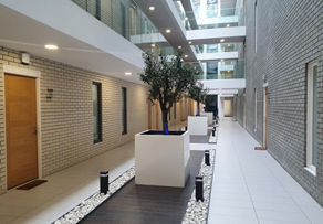 Apartments to Rent by Northern Group at Ice Plant, Manchester, M4, building atrium