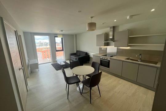 Apartment-Allsop-The-Trilogy-Manchester-Interior-Kitchen-Dining-Area